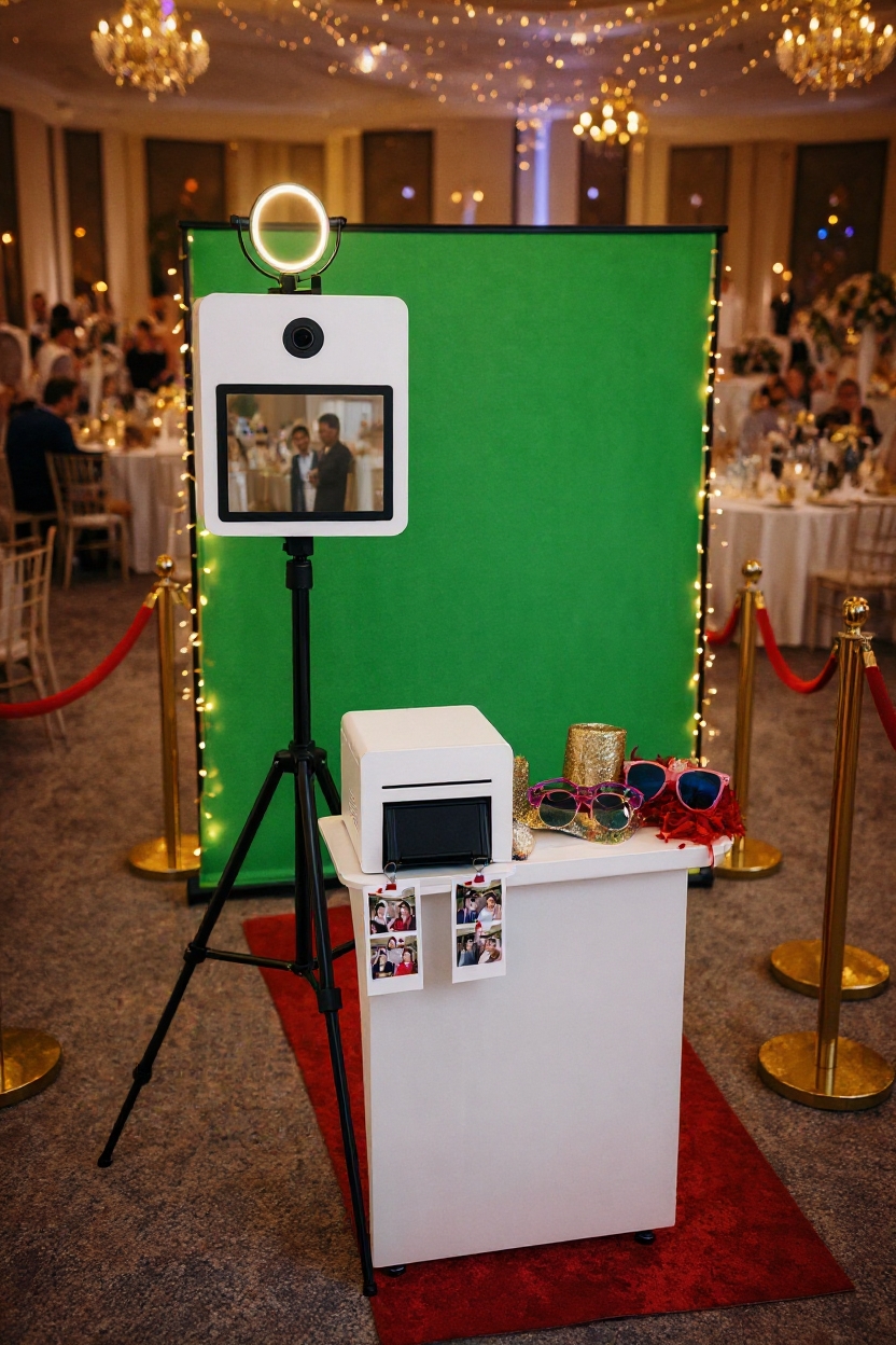 фотобудка със зелен екран green screen photo booth